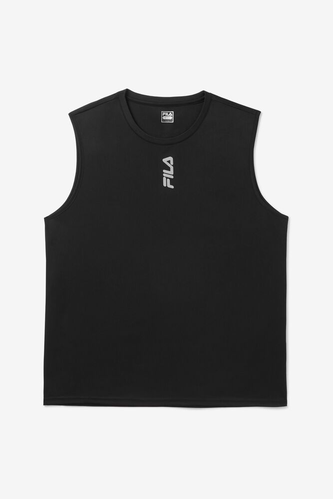 Fila T Skjorte Herre Svart Rep Tank 058976-VQB